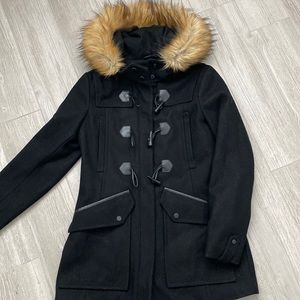 Marc New York wool toggle coat